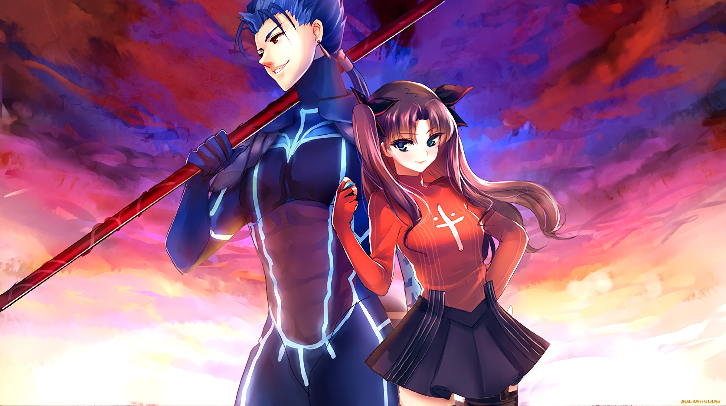 , fate, stay night, tohsaka, rin, stay, night, 